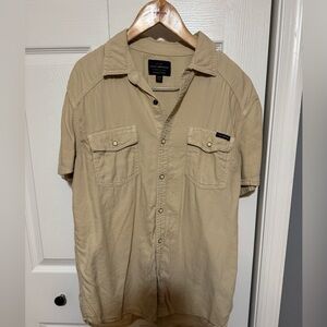Mens Lucky brand button down shirt